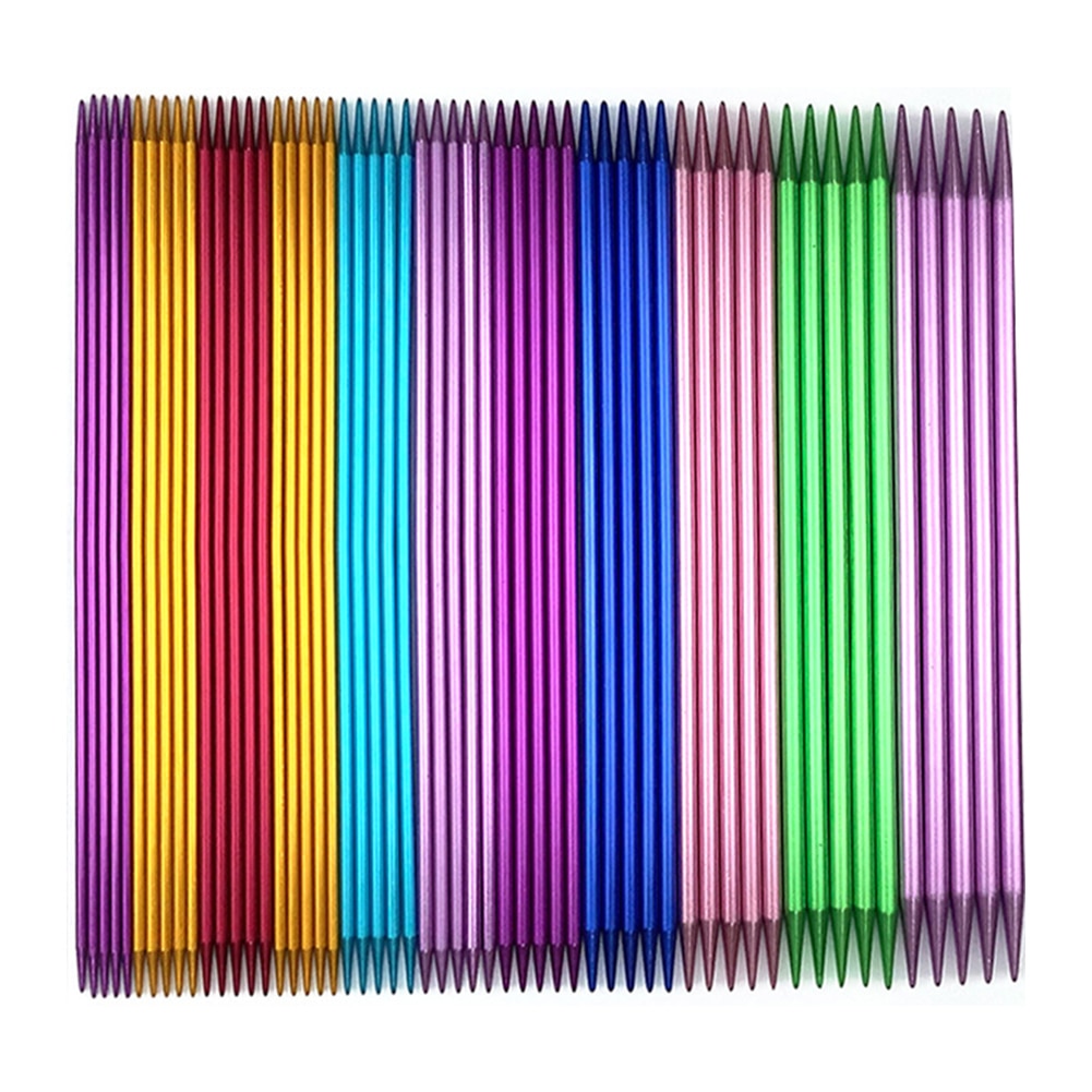 55pcs Straight Knitting Needles