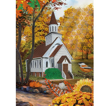 Load image into Gallery viewer, Four Seasons Church 5D Diamond Painting Kits
