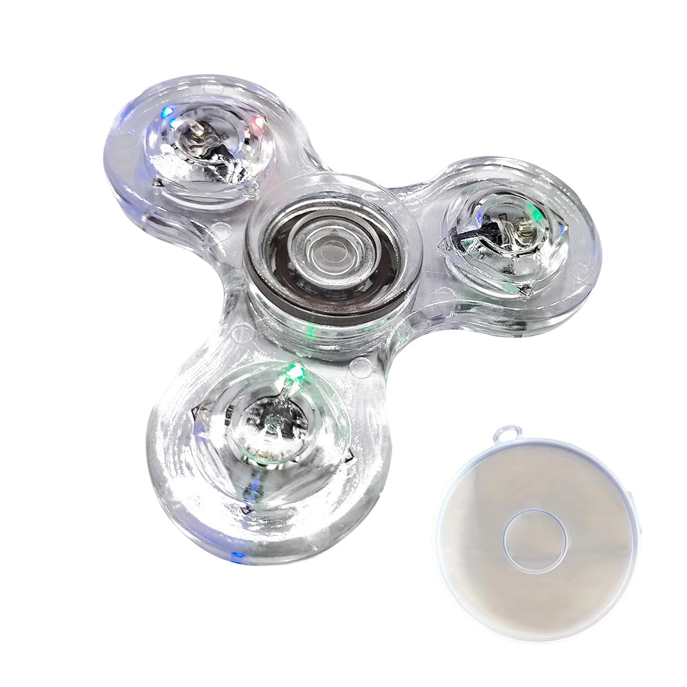 Luminous LED light Fidget Spinner