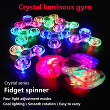 Load image into Gallery viewer, Luminous LED light Fidget Spinner
