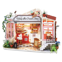 Load image into Gallery viewer, Miniature Dollhouse Wooden Kits Assemble
