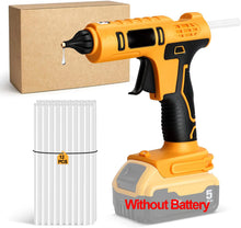 Load image into Gallery viewer, Cordless Electric Handheld Hot Glue Gun with 12 Sticks
