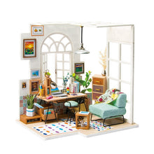 Load image into Gallery viewer, Miniature Dollhouse Wooden Kits Assemble
