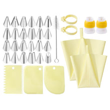 Load image into Gallery viewer, 1 Set Food Grade Reusable  Pastry Nozzles Bags
