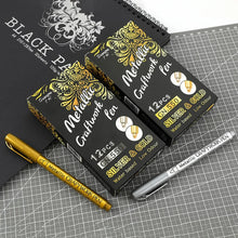 Load image into Gallery viewer, Metallic Waterproof Permanent Paint Marker Pens
