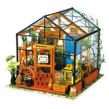 Load image into Gallery viewer, Miniature Dollhouse Wooden Kits Assemble
