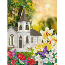 Load image into Gallery viewer, Four Seasons Church 5D Diamond Painting Kits
