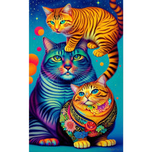 Load image into Gallery viewer, 5D DIY Diamond Painting Cat Kit
