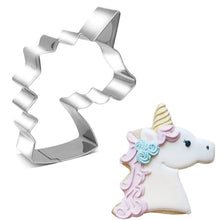 Load image into Gallery viewer, Cartoon Unicorn Cookie Cutters
