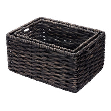 Load image into Gallery viewer, Wicker Storage Basket, Set of 2
