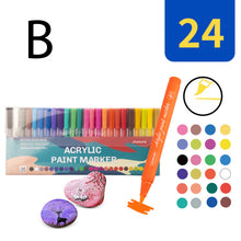 Load image into Gallery viewer, 24 Colors Acrylic Paint Markers
