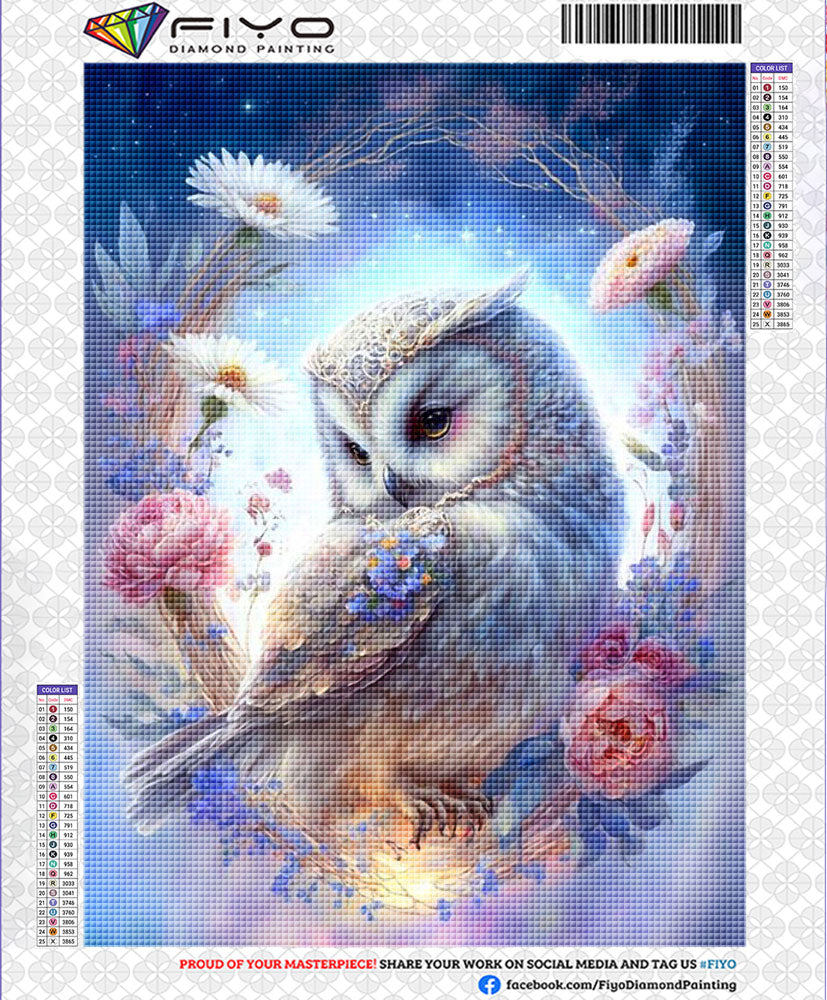 5D Diamond Painting Owl Kits