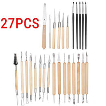 Load image into Gallery viewer, 61PCS Ceramic Clay Tools Set - crazypaisleyscraftsupplies
