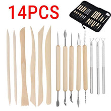 Load image into Gallery viewer, 61PCS Ceramic Clay Tools Set - crazypaisleyscraftsupplies
