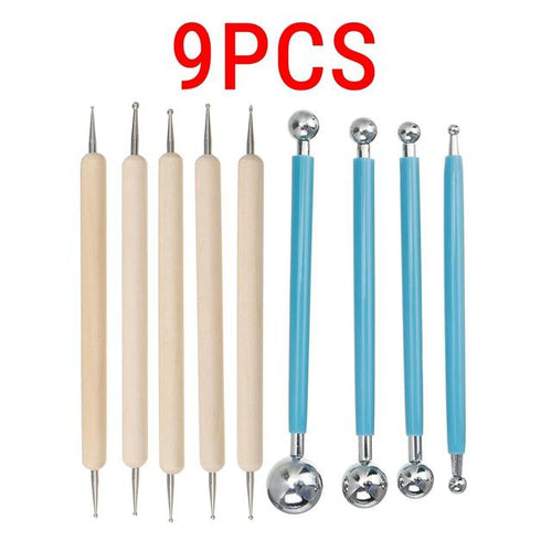 61PCS Ceramic Clay Tools Set - crazypaisleyscraftsupplies