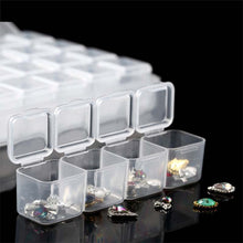 Load image into Gallery viewer, 28 Slots Clear Plastic Display Storage Box
