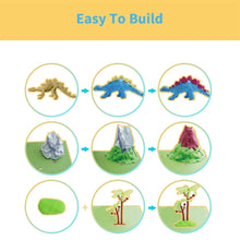 Load image into Gallery viewer, Kids Modeling Clay Dinosaur Craft Kit
