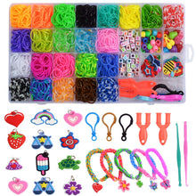 Load image into Gallery viewer, 1500 Pieces Rainbow Beaded Bracelet Kit Beaded
