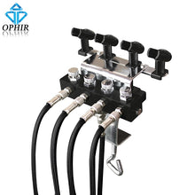 Load image into Gallery viewer, OPHIR 4-Airbrush Holders and Hose
