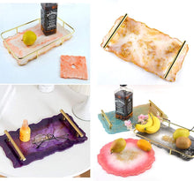 Load image into Gallery viewer, Silicone Resin Geode Agate Tray Mold
