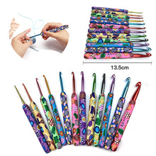 Load image into Gallery viewer, 12pcs Ceramic Handle Crochet Hooks
