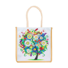 Load image into Gallery viewer, DIY Diamond Painting Eco-friendly Linen Tote
