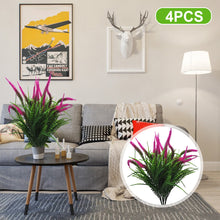 Load image into Gallery viewer, 4Pcs Artificial Plants Greenery Shrub for Outside
