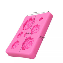 Load image into Gallery viewer, Kitchen Rose Flowers Mold Silicone
