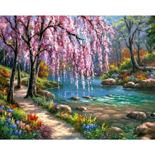 Load image into Gallery viewer, 5D Diamond Painting Landscape Series Full Round Drill Kits
