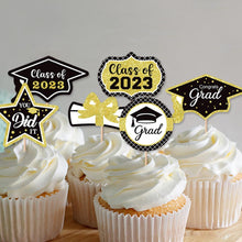 Load image into Gallery viewer, 2023 Graduation Season Cupcake Topper
