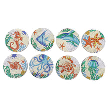 Load image into Gallery viewer, 6pcs/set Coaster 5D Special Shaped Drill Diamond Painting Kit
