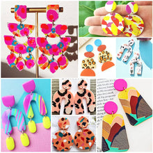 Load image into Gallery viewer, 24pcs Plastic Polymer Clay Cutters Earring Making Kit
