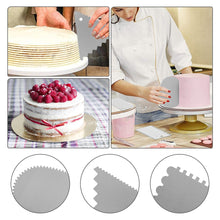 Load image into Gallery viewer, 6pcs Cake Decorating Kit with 11inch Rotating Turntable
