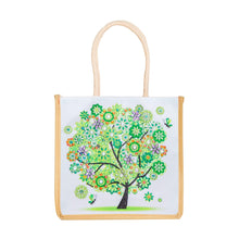 Load image into Gallery viewer, DIY Diamond Painting Eco-friendly Linen Tote
