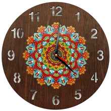 Load image into Gallery viewer, 5D Diamond Painting Wood Clock Kits
