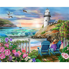 Load image into Gallery viewer, 5D Diamond Painting Landscape Series Full Round Drill Kits
