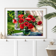 Load image into Gallery viewer, 5D Diamond Painting Full Round Drill Flower Series Kits
