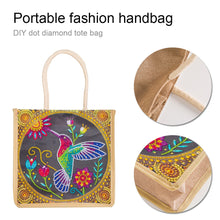 Load image into Gallery viewer, DIY Diamond Painting Eco-friendly Linen Tote
