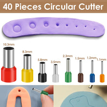 Load image into Gallery viewer, 126pcs Stainless Steel Clay Earring Cutter with Accessories
