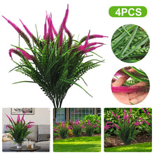 Load image into Gallery viewer, 4Pcs Artificial Plants Greenery Shrub for Outside
