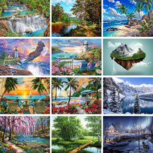 Load image into Gallery viewer, 5D Diamond Painting Landscape Series Full Round Drill Kits
