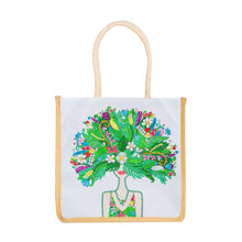 Load image into Gallery viewer, DIY Diamond Painting Eco-friendly Linen Tote
