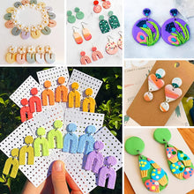 Load image into Gallery viewer, 118Pcs Polymer Clay Cutter for Earring Jewelry Making
