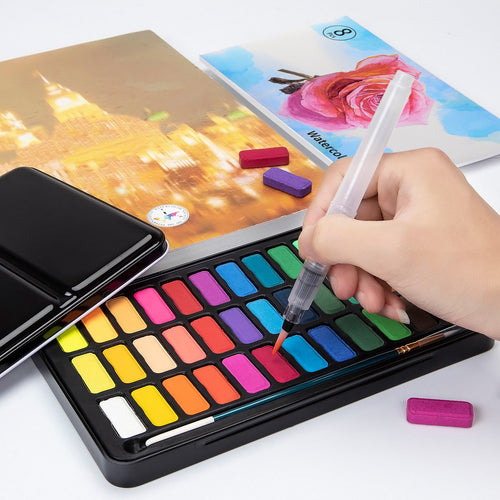 Watercolor Paint Set - crazypaisleyscraftsupplies